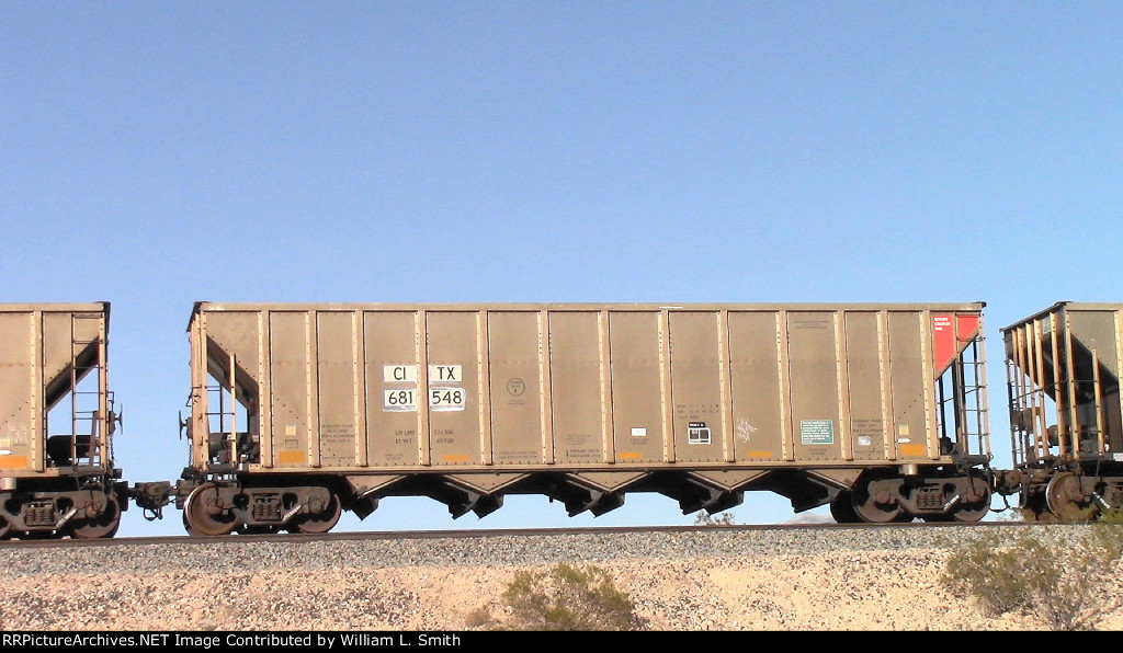 EB Unit Empty Hooper Frt at Erie NV -74